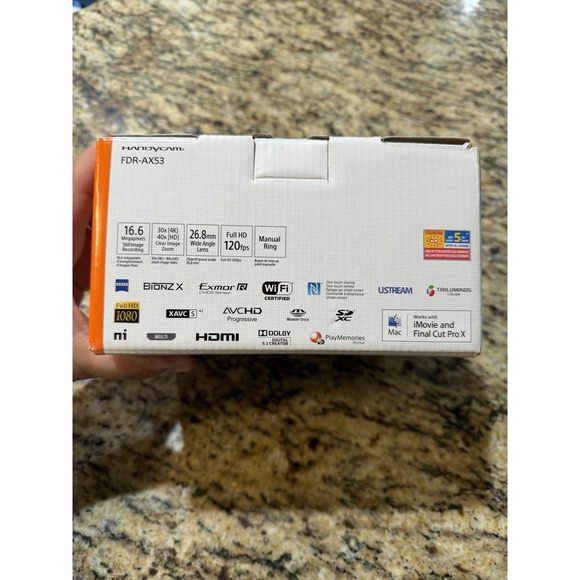 Sony FDR-AX53 4K Handycam Camcorder Pre Owned Extra Accessories - Picture 4 of 16